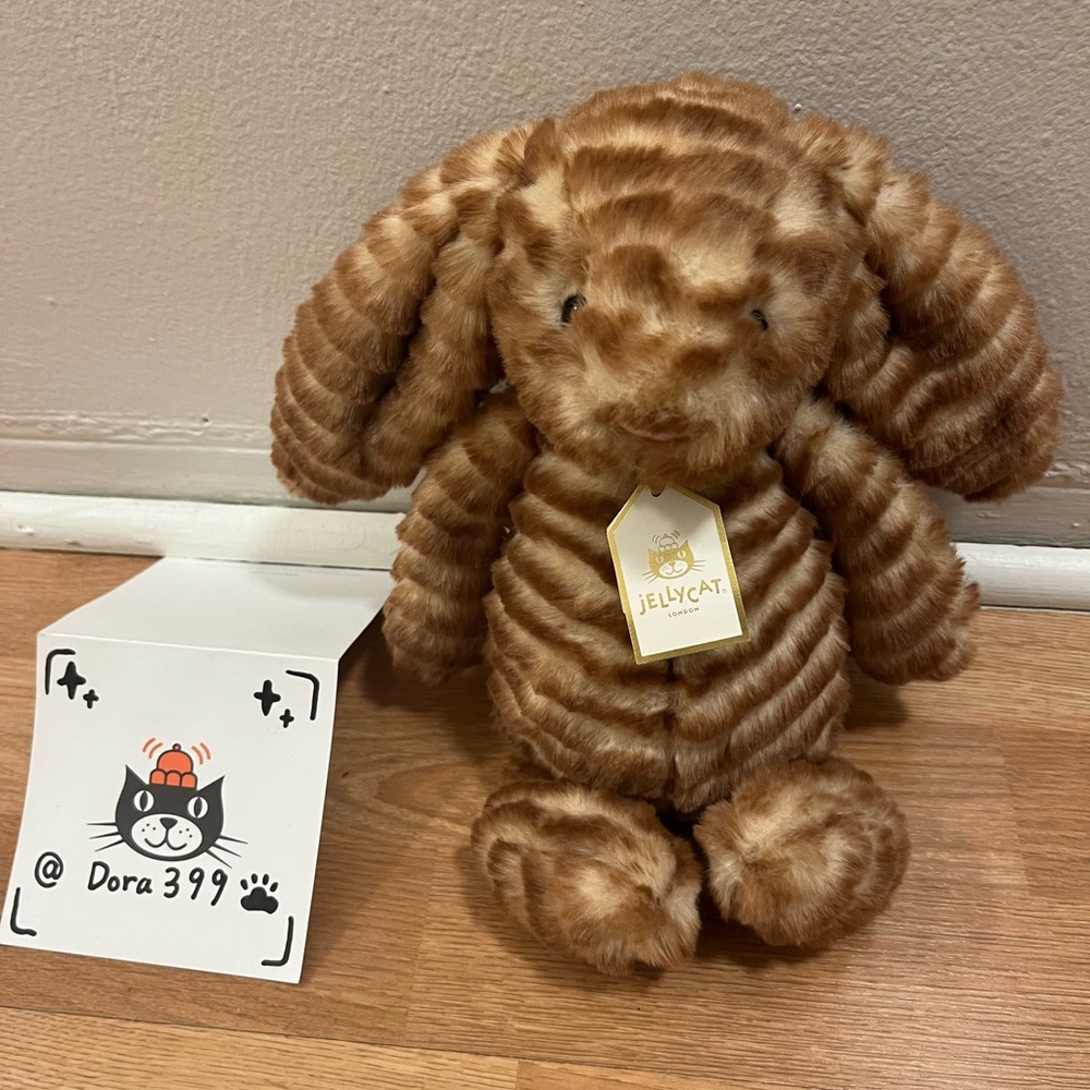 Jellycat Authentic Bashful Luxe Bunny – Juniper (Medium)